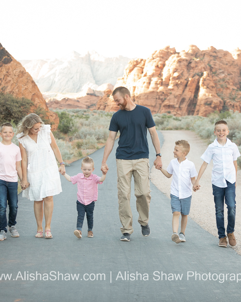 Boy’s Rule the Red Rocks | St George Utah Family Photographer