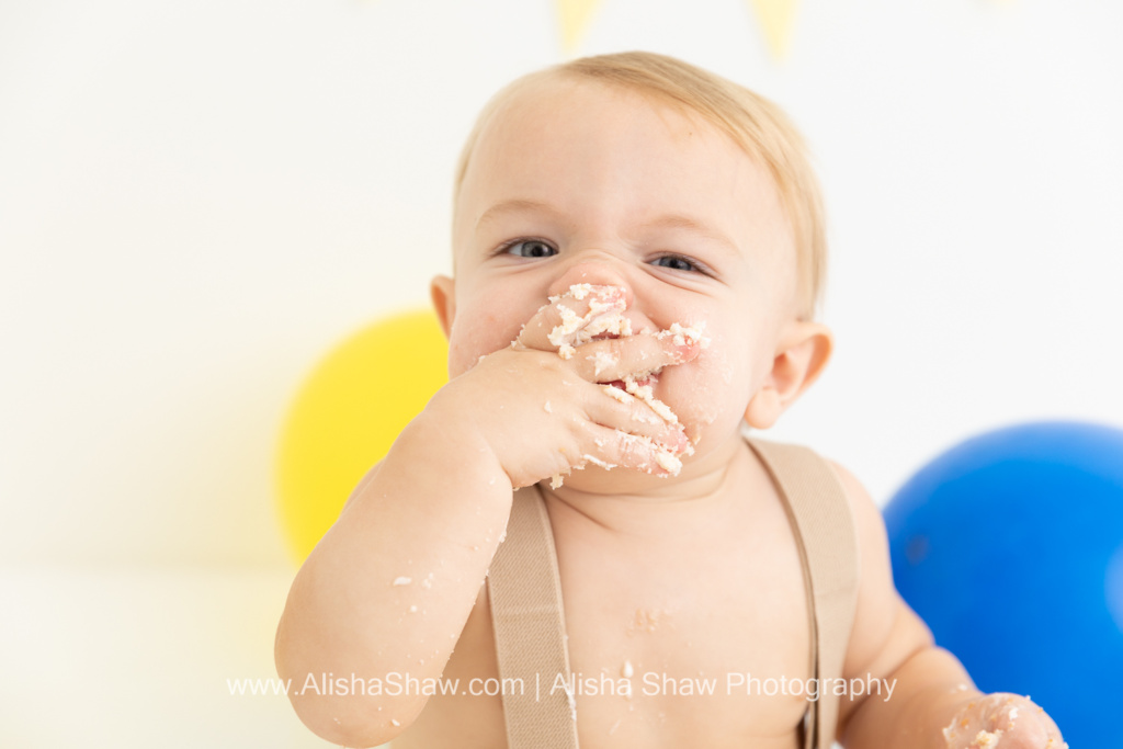 St George Utah Birthday Cake Smash Photographer