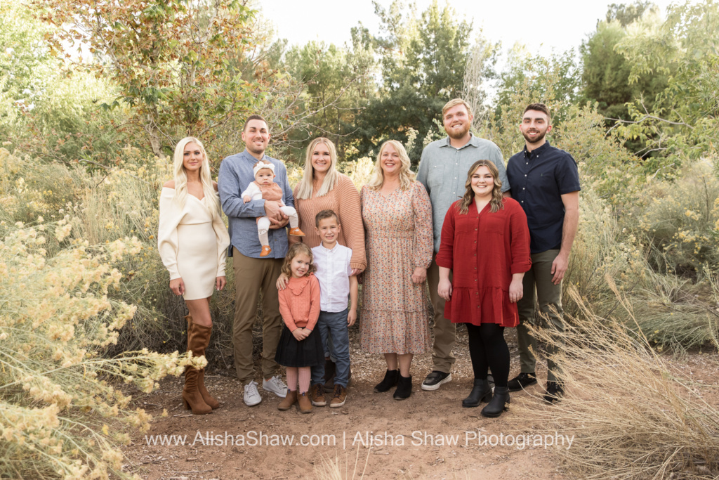 St George Utah Extended Family Photographer