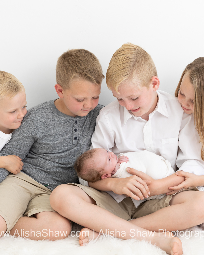 Baby Brother | St George Utah Newborn Photographer
