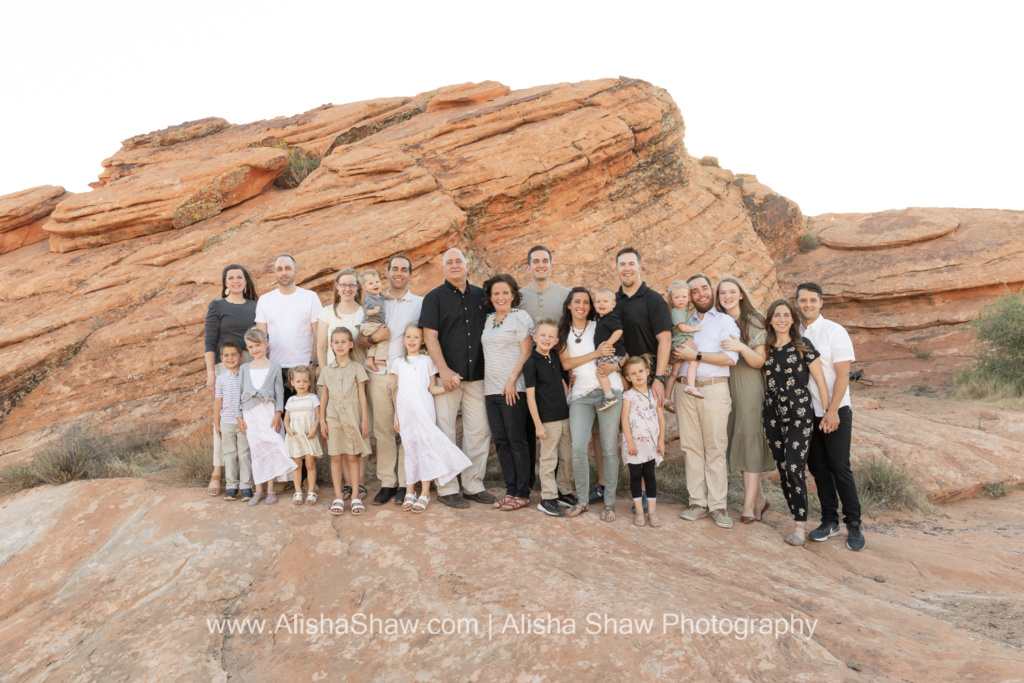 St George Utah Extended Family Photographer