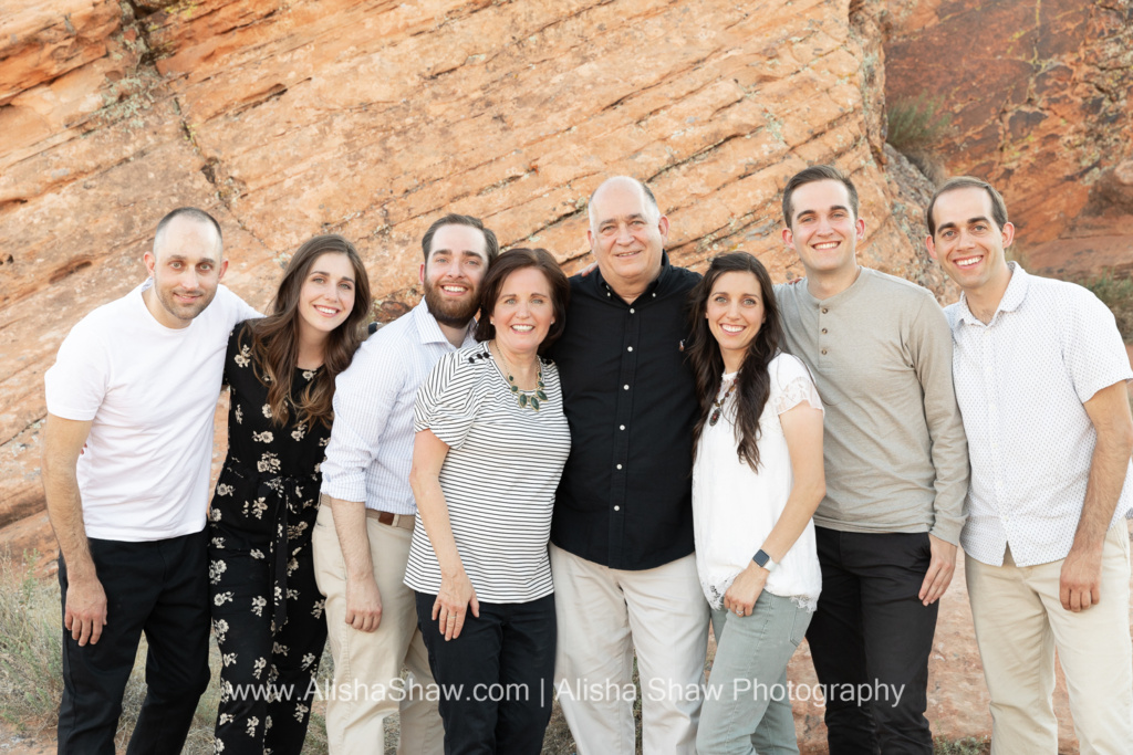 St George Utah Extended Family Photographer